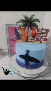 Bolo Decorado Surf