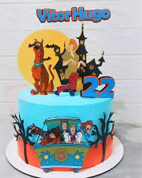 Bolo Decorado Scooby Doo