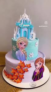 Bolo Decorado Frozen