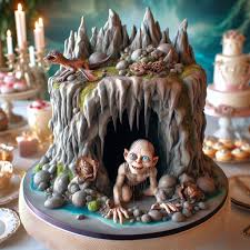 Lord Of The Rings Decorated Cake