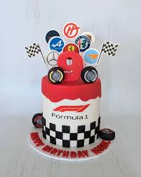 Formula 1 Decorated Cake