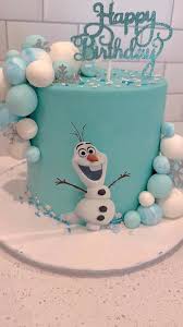 Olaf Decorated Cake