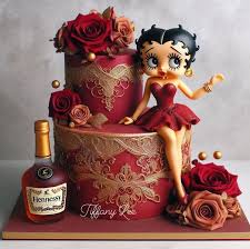 Betty Boop Decorated Cake