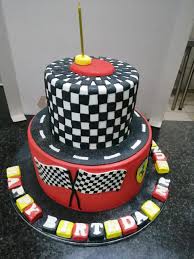 Need For Speed ​​Decorated Cake