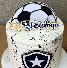 Bolo Decorado Botafogo