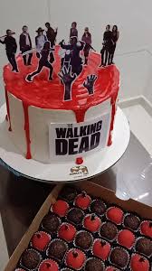 Bolo Decorado The Walking Dead