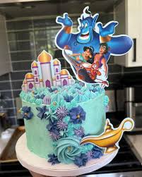 Aladdin Decorated Cake