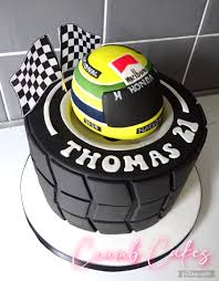 Decorated Cake Ayrton Senna