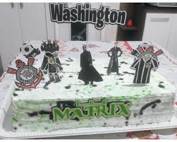 Bolo Decorado Matrix