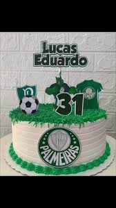 Free Palmeiras Decorated Cake