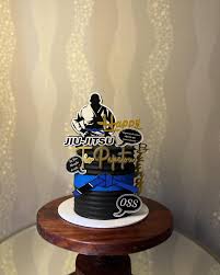 Jiu Jitsu Decorated Cake