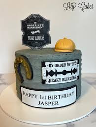 Peaky Blinders Decorated Cake