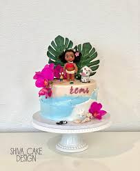 Moana Decorated Cake