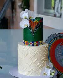 Ethnic Decorated Cake