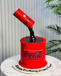 Coca Cola decorated cake