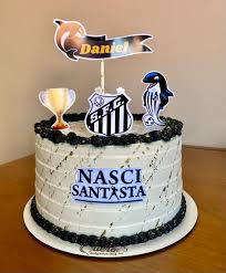 Santos Futebol Decorated Cake