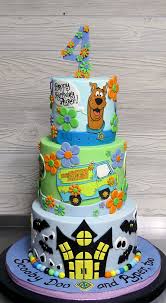 Decorated Scooby Doo Cake