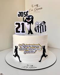 Santos Futebol Decorated Cake