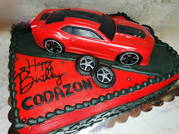 Camaro Decorated Cake