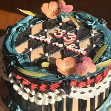 Harlequin Decorated Cake