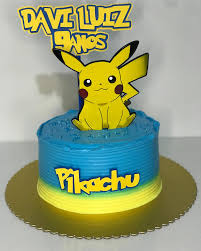 Bolo Decorado Pokemon