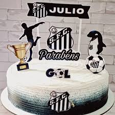 Santos Futebol Decorated Cake