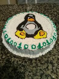 Bolo Decorado Linux