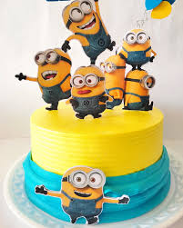 Bolo Decorado Minions