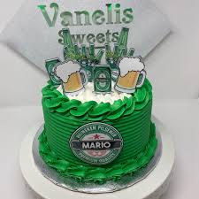 Heineken Decorated Cake