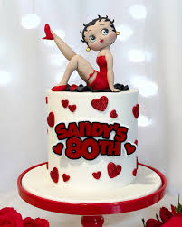 Betty Boop Decorated Cake