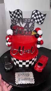 Need For Speed ​​Decorated Cake