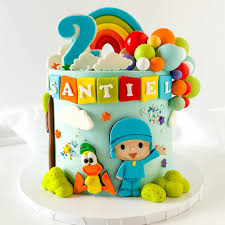 Pocoyo Decorated Cake