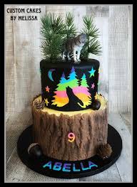 Wolf Decorated Cake