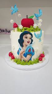 Snow White Decorated Cake