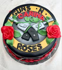 Bolo Decorado Guns N Roses