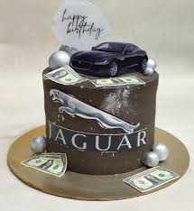 Jaguar Decorated Cake