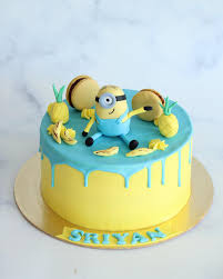 Minion Decorated Cake