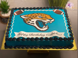 Jaguar Decorated Cake