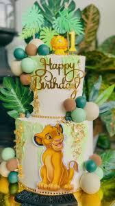 Lion King Decorated Cake