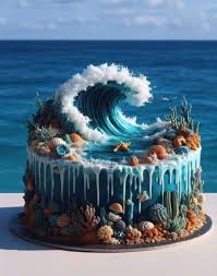 Decorated Sea Cake