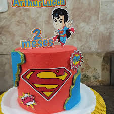 Bolo Decorado Superman