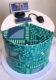 Electronic Decorated Cake