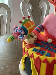 Killer Clown Decorated Cake