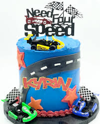 Need For Speed ​​Decorated Cake