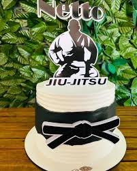 Bolo Decorado Jiu Jitsu