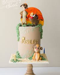 Lion King Decorated Cake