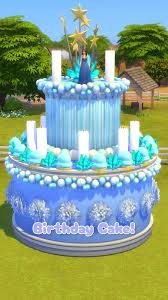 Decorated Cake The Sims 4