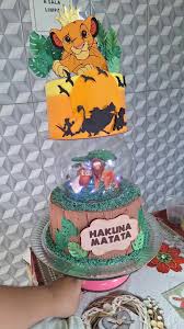 Bolo Decorado Hakuna Matata