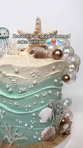 Ocean Decorated Cake