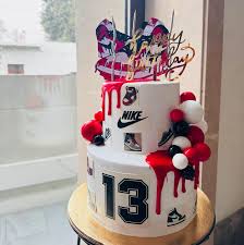 Nike decorated cake